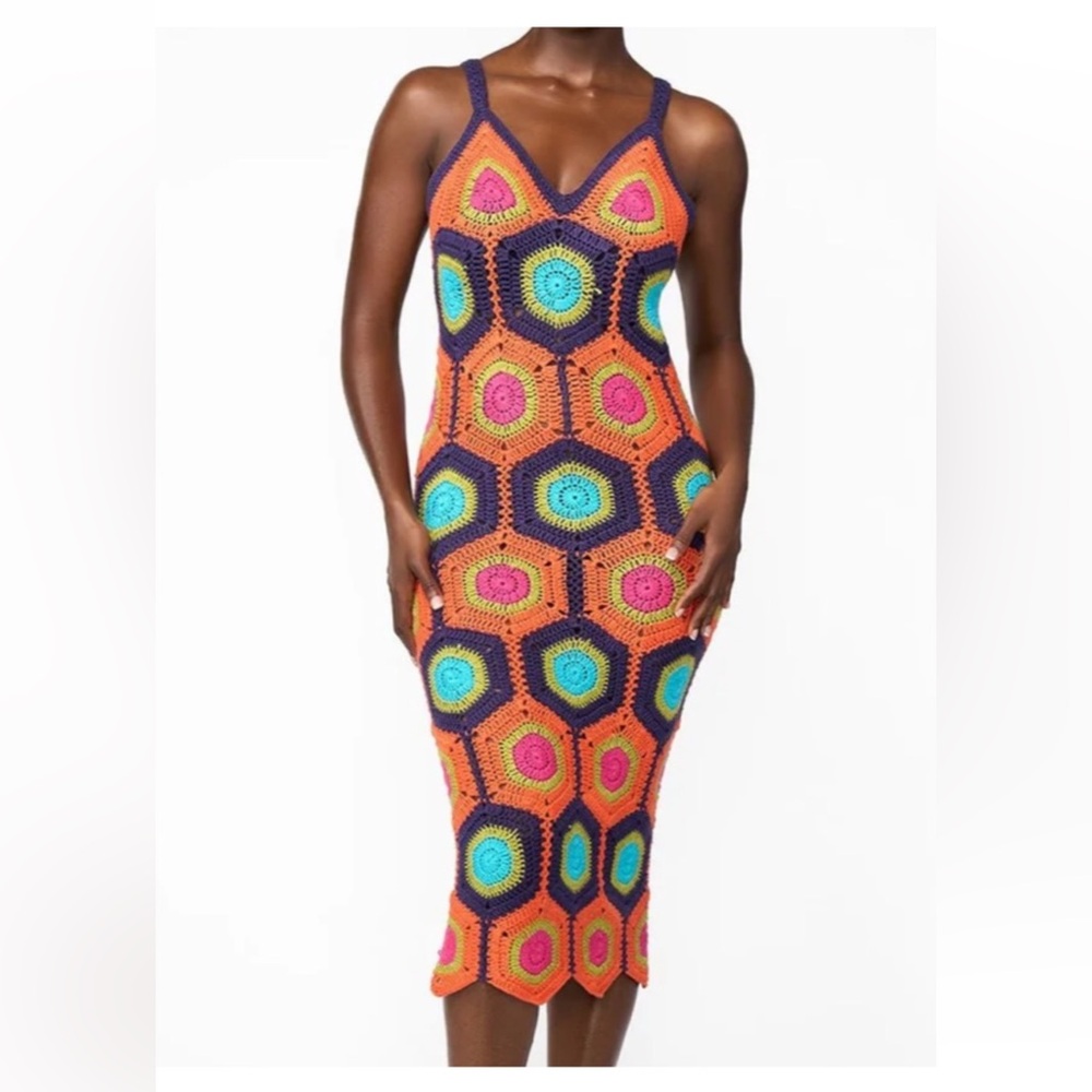 NWT’s D’lyanu crochet vacation/festival dress